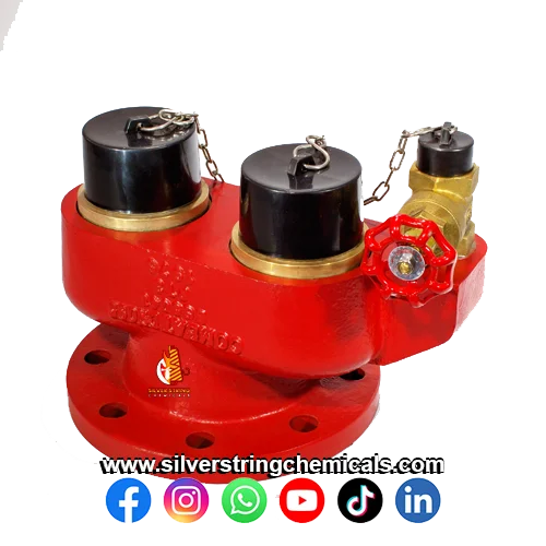 Breeching Inlet 2 Way Silver String Chemicals Biggest Safety Online Shop Items Pakistan, Fire Safety Items, Health Safety Items, Work Safety Items, Industrial Safety Items Available, Hydrant, Sprinkler, Fire Alarm, Suppression, E500, Bristol, Naffco, Lifeco