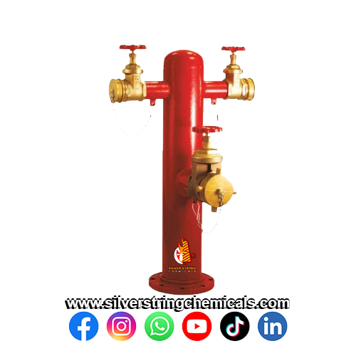 HYDRANT PILLAR & Pumper - Silver String Chemicals & Textile