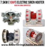 7.5kw 10hp China Siren Hooter Imported sale by silver string safety nationwide delivery pakistan