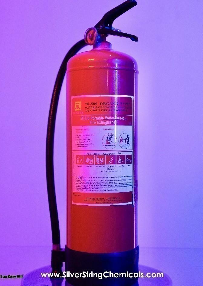 E500 Extinguisher by Silver String Chemicals