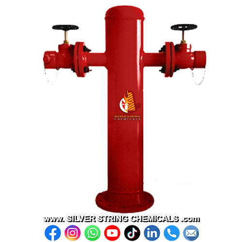 Hydrant Pillar MS Gate Valve Silver String Chemicals