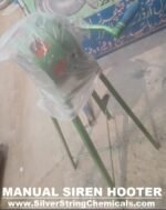 Manual Siren Emergency Hooter With Stand nationwide delivery pakistan by silver string chemicals safety lahore