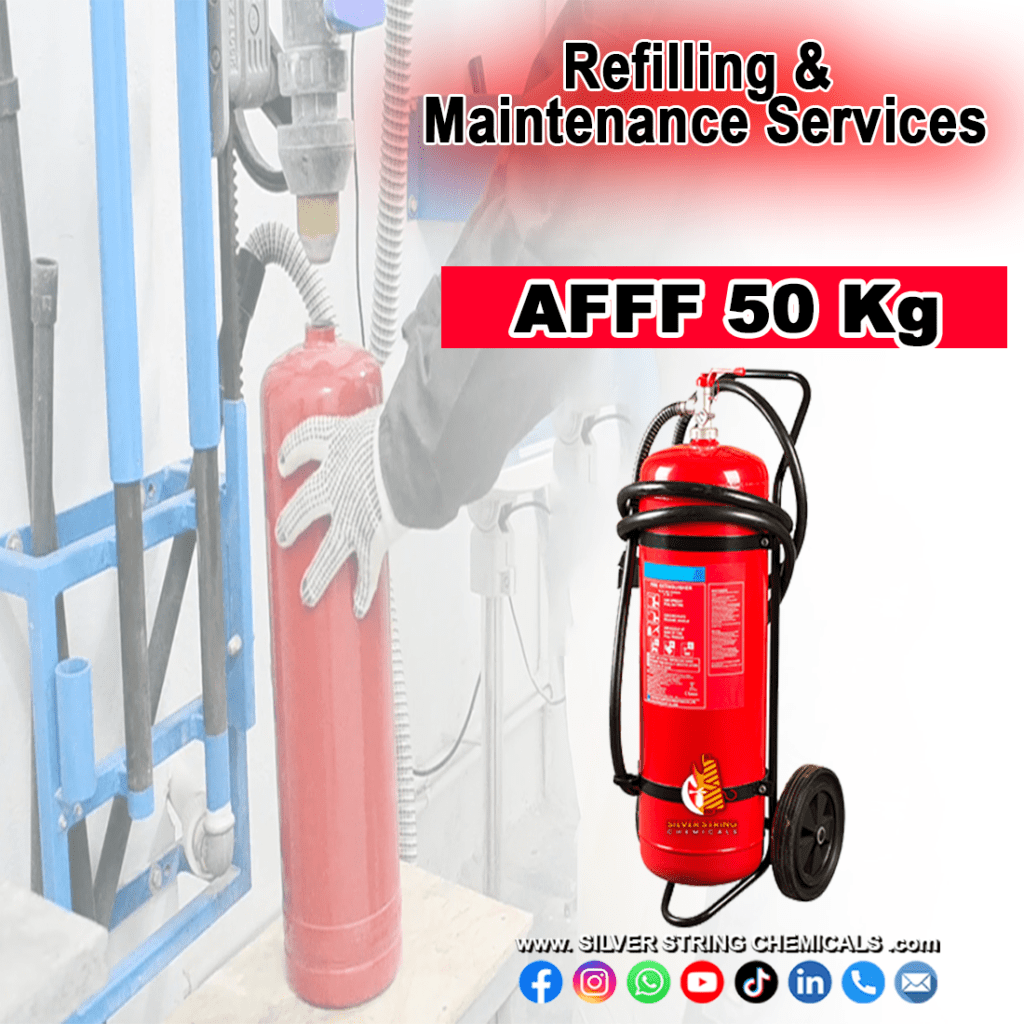 AFFF 50kg - Refilling. Silver String Chemicals Biggest Safety Online Shop Items Pakistan, Fire Safety Items, Health Safety Items, Work Safety Items, Industrial Safety Items Available, Hydrant, Sprinkler, Fire Alarm, Suppression, E500, Bristol, Naffco, Lifeco