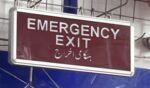 emergency exit beam light battery by silver string safety nationwide delivery pakistan