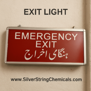 emergency exit beam light battery by silver string safety nationwide delivery pakistan