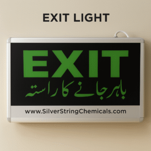 emergency exit beam light battery by silver string safety nationwide delivery pakistan