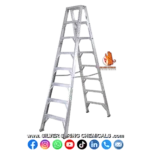 FOLDING STAIRS 8 FEET (Aluminium), Silver String Chemicals Biggest Safety Online Shop Items Pakistan, Fire Safety Items, Health Safety Items, Work Safety Items, Industrial Safety Items Available, Hydrant, Sprinkler, Fire Alarm, Suppression, E500, Bristol, Naffco, Lifeco