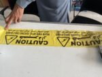 6” Electrical Caution Tape by silver string safety nationwide delivery pakistan