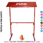Fire Bucket Stand (ONLY)Silver String Chemicals Biggest Safety Online Shop Items Pakistan, Fire Safety Items, Health Safety Items, Work Safety Items, Industrial Safety Items Available, Hydrant, Sprinkler, Fire Alarm, Suppression, E500, Bristol, Naffco, Lifeco