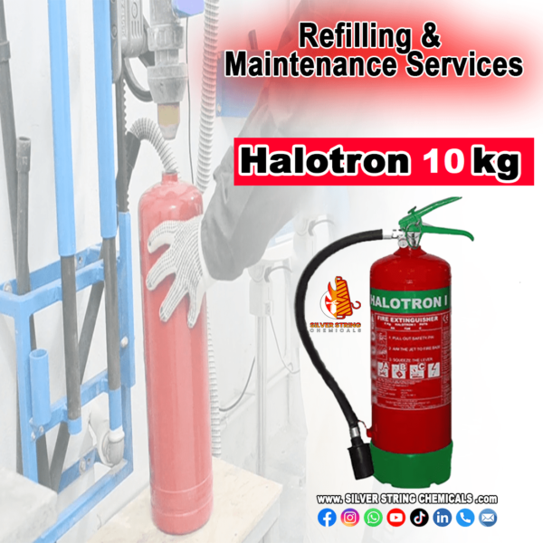 Halotron 10ltr - Refilling.