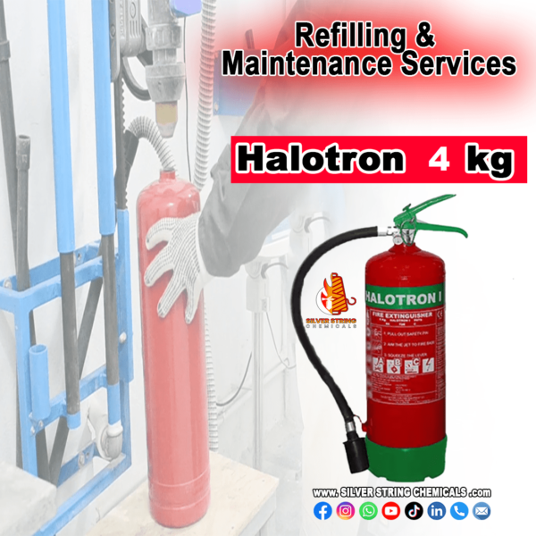 Halotron 4ltr - Refilling.