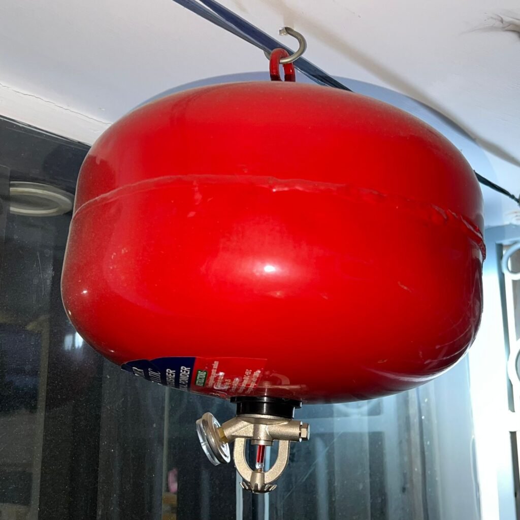 Auto Fire Extinguisher by silver string chemicals safety nationwide delivery in pakistan