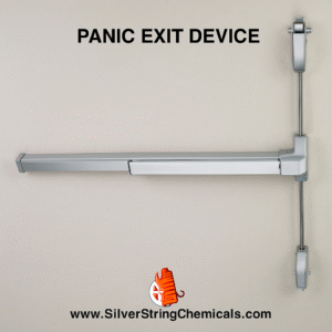 PUSHBAR DOOR VERTICAL PANIC LATCH (Standard), Silver String Chemicals Biggest Safety Online Shop Items Pakistan, Fire Safety Items, Health Safety Items, Work Safety Items, Industrial Safety Items Available, Hydrant, Sprinkler, Fire Alarm, Suppression, E500, Bristol, Naffco, Lifeco