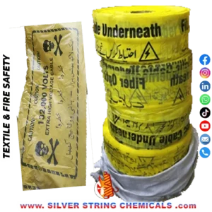 12” Electrical Caution Tape by silver string safety nationwide delivery pakistan