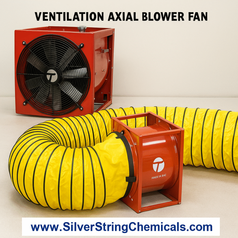 Extractor Fan String SMOKE EJECTOR FAN - Silver String Chemicals & Textile