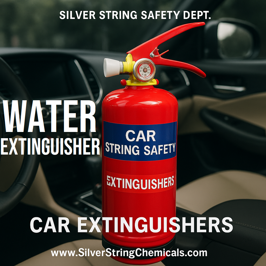 2KG CAR WATER EXTINGUISHERS BY SILVER STRING CHEMICALS SAFETY PAKISTAN SALE NATIONWIDE ORDER NOW
