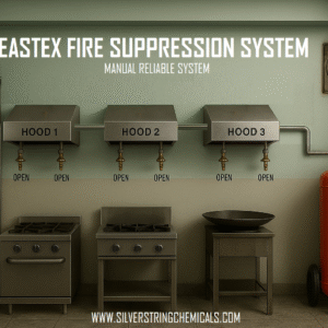 EASTEX FIRE SUPPRESSION SYSTEM KITCHEN IT AND ELECTRIC ROOMS BY SILVER STRING CHEMICALS SAFETY LAHORE SALE NATIONWIDE PAKISTAN