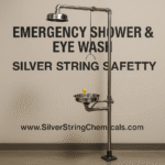 EMERGENCY EYEWASH SHOWER SALE PAKISTAN DELIVERY NATIONWIDE AT SILVER STRING CHEMICALS SAFETY ,DEPARTMENT