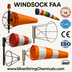 FAA standard imported windsocks top of the line BY SILVER STRING CHEMICALS SAFETY PAKISTAN SALE NATIONWIDE ORDER NOW