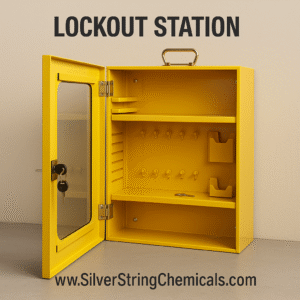 LOCKOUT STATION CABINET LOTO BY SILVER STRING CHEMICALS SAFETY PAKISTAN SALE NATIONWIDE LOTO
