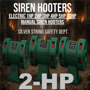 SIREN HOOTERS 1 2 3 4 5 10 HP BY SILVER STRING CHEMICALS SAFETY PAKISTAN SALE NATIONWIDE ORDER NOW..
