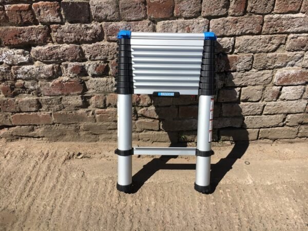 13ft Extendable Folding Telescopic Ladder – SILVER STRING - Silver ...