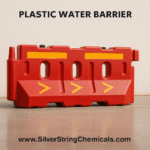 WATER FILLED ROAD BARRICATION BARRIERS BY SILVER STRING CHEMICALS SAFETY PAKISTAN SALE NATIONWIDE...