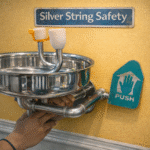 Wall Mounted Eye Wash Station by silver string nationwide delivery Pakistan