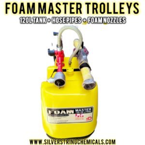 mobile foam master afff trolleys 150 BY SILVER STRING CHEMICALS SAFETY PAKISTAN SALE NATIONWIDE ORDER NOW.