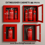 Extinguisher Cabinet MS SS by silver string safety nationwide delivery pakistan