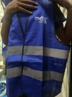 LOGO PRINTED SAFETY VESTS BY SILVER STRING SAFETY NATIONWIDE DLEIVERY PAKISTAN