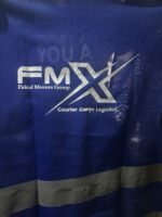 LOGO PRINTED SAFETY VESTS BY SILVER STRING SAFETY NATIONWIDE DLEIVERY PAKISTAN