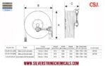 CSJ HOSE REEL CHINA MANUAL BY SILVER STRING SAFETY NATIONWIDE DELIVERY PAKISTAN