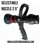 Selectable Fire Hose Nozzle 2.5 nationwide delivery Pakistan by Silver String