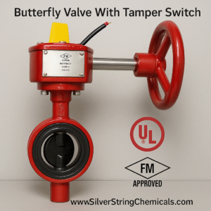 UL butterfly valve with tamper switch by silver string sfaety nationwide delivery pakistan