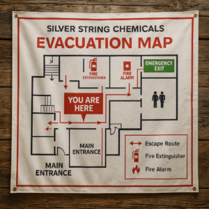 evacuation master plan flex board foam board by silver string safety nationwide delivery pakistan (1)