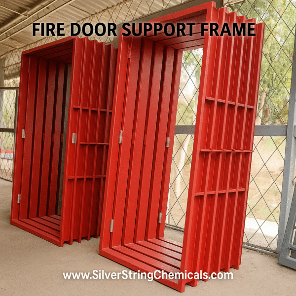 Cross Frame Fire Protection Fire Resistant Door Side Support Frame SSC