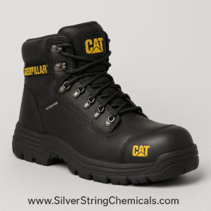 CAT safety shoe biggest trusted industrial safety item online shop in pakistan by silver string chemicals safety department (