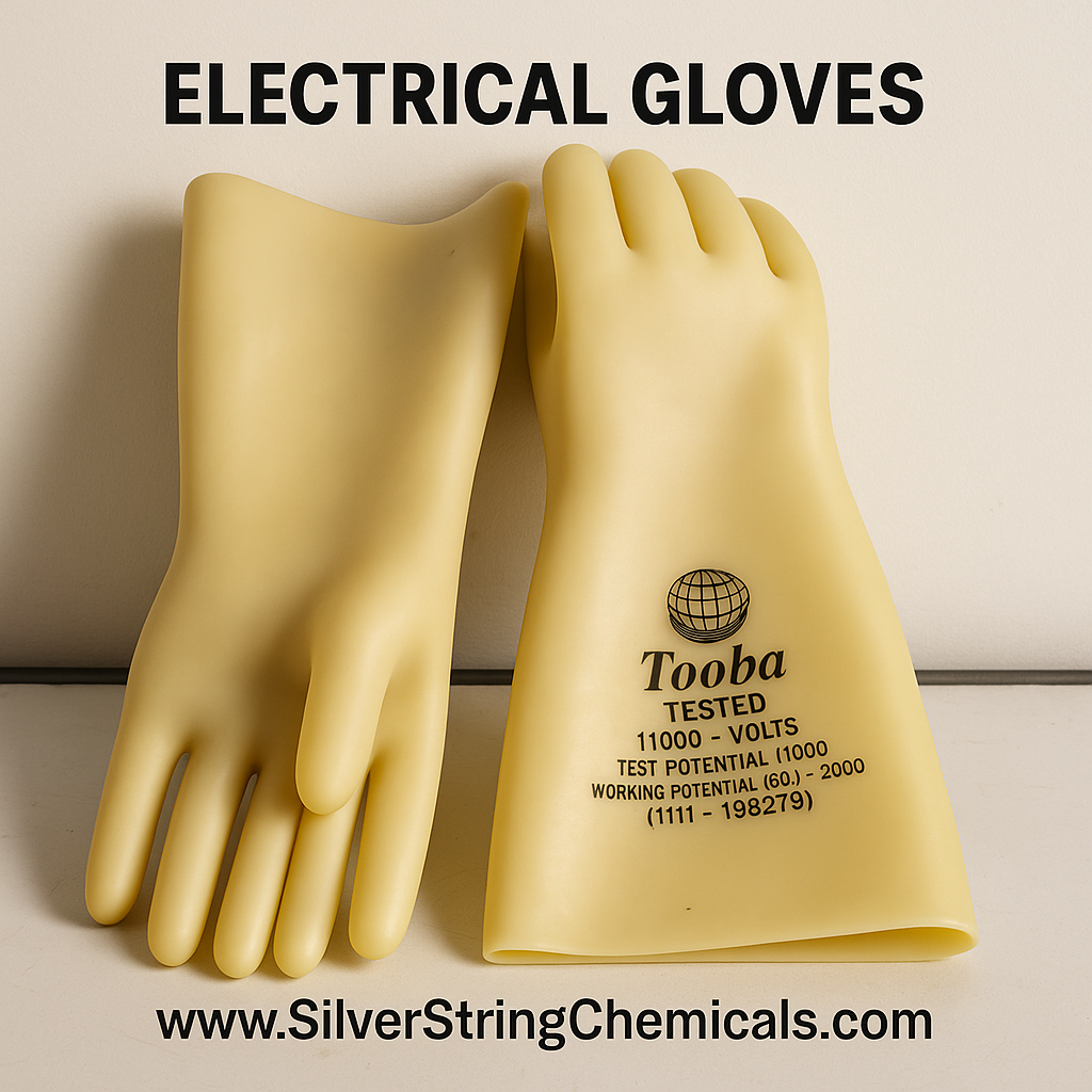 electrical gloves biggest trusted industrial safety item online shop in pakistan by silver string chemicals safety department -