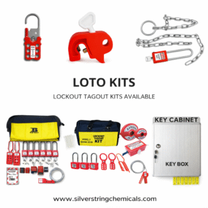 LOTO LOCKOUT KITS by silver string chemicals safety department nationwide delivery pakistan