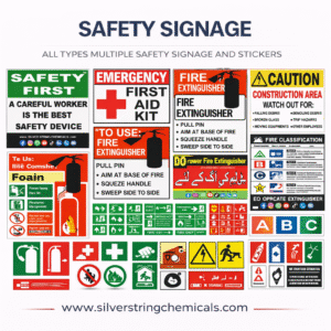 STICKERS AND CARDS by silver string chemicals safety department nationwide delivery pakistan