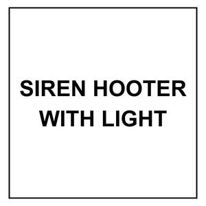 SIREN HOOTER WITH LIGHT by silver string chemicals safety department nationwide delivery pakistan