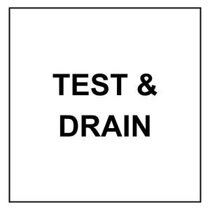 TEST & DRAIN by silver string chemicals safety department nationwide delivery pakistan