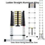 Ladder Straight Aluminum Alloy silver string safety nationwide delivery pakistan