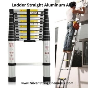 Ladder Straight Aluminum Alloy silver string safety nationwide delivery pakistan