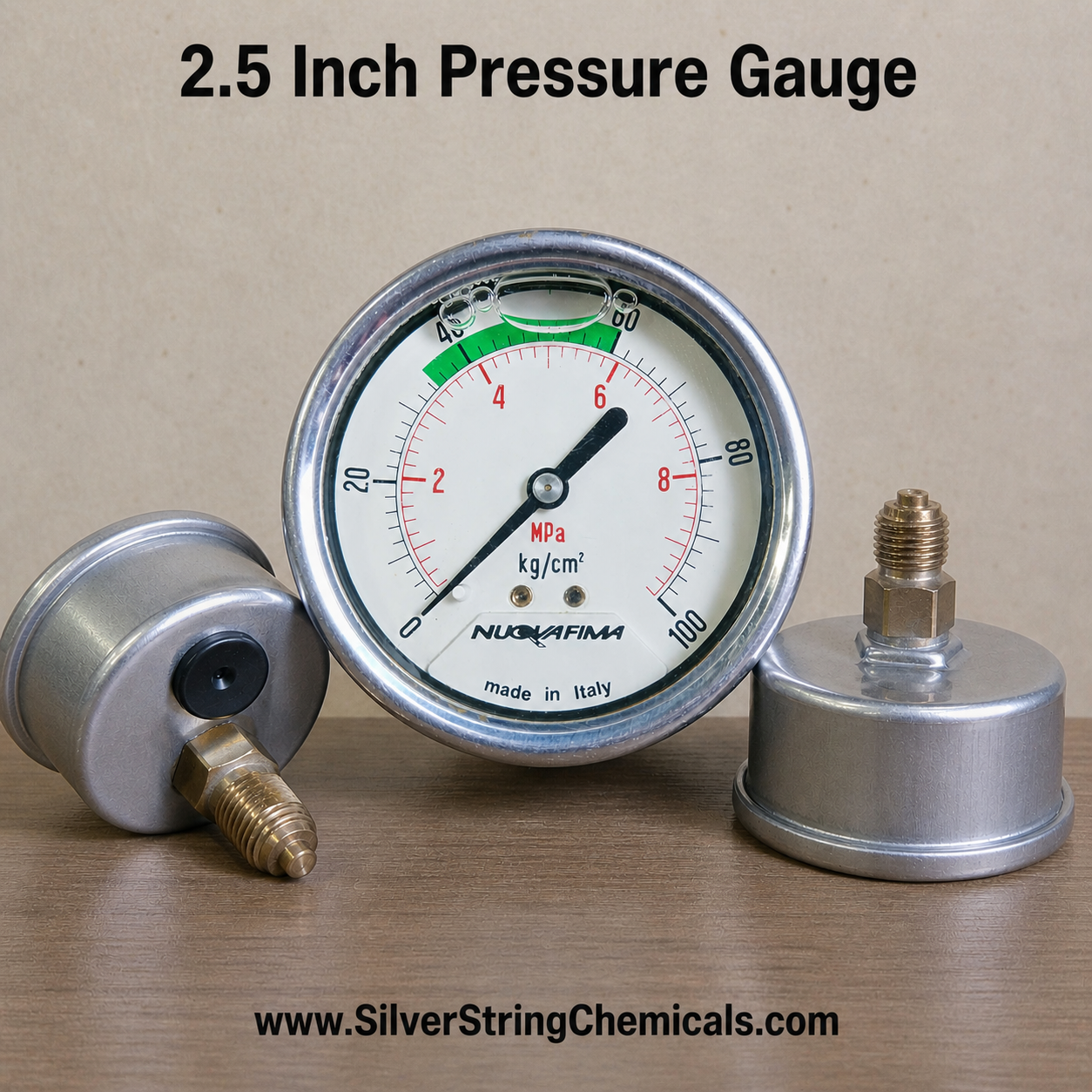 Pressure Gauge 2.5 inch pakistan nationwide delivery by silver string Pressure Gauge 2.5 inch pakistan nationwide delivery by silver string