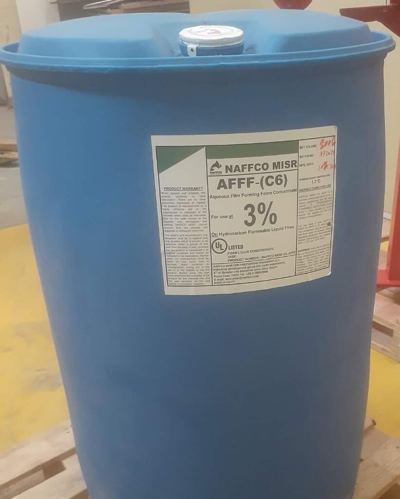 NAFFCO AFFF 3% UL FOAM BY SILVER STRING NATIONWIDE DELIVERY PAKISTAN